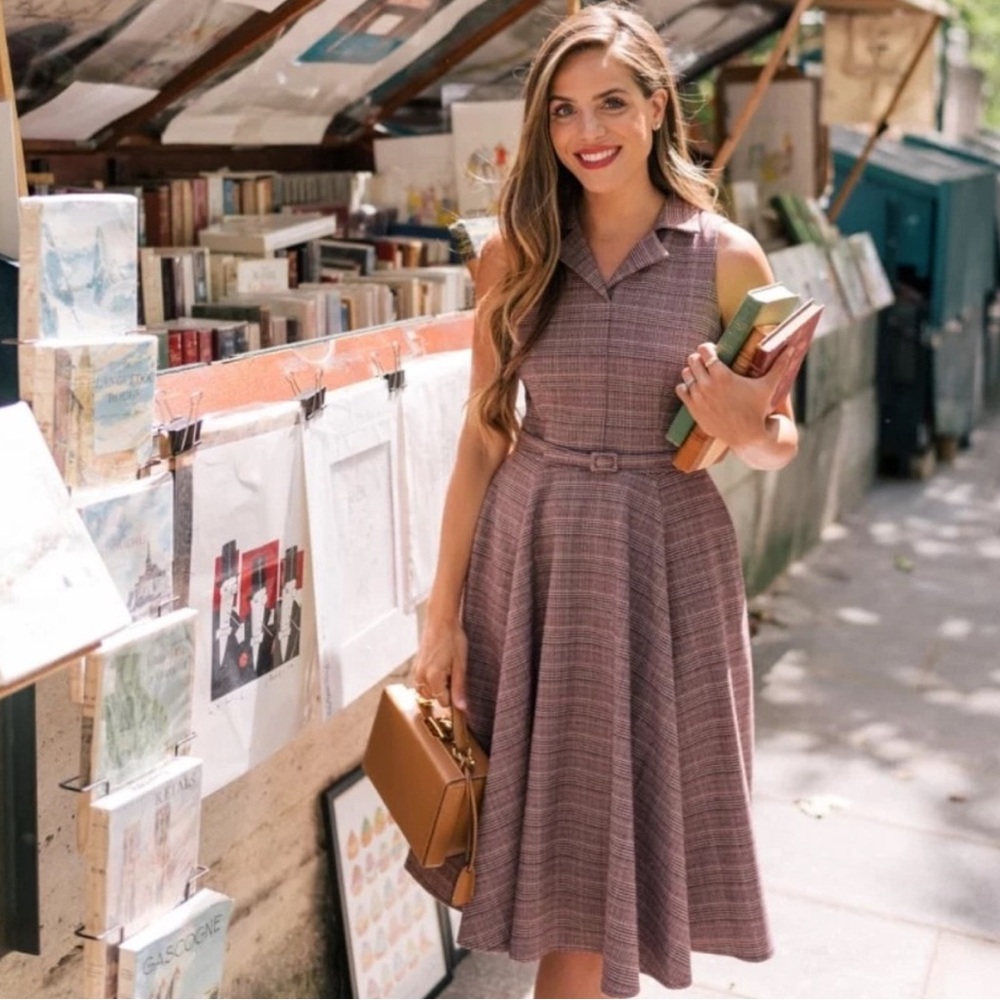 Elegant Mauve Dress